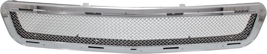 CTS 04-07 FRONT BUMPER GRILLE, Chrome, V Model