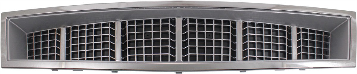 ESCALADE 08-14 FRONT BUMPER GRILLE, Chrome/Silver, Platinum Model
