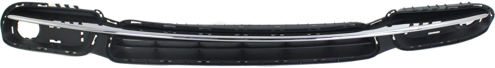 TOWN AND COUNTRY 11-16 FRONT BUMPER GRILLE, Textured Black, w/ Chrome Molding