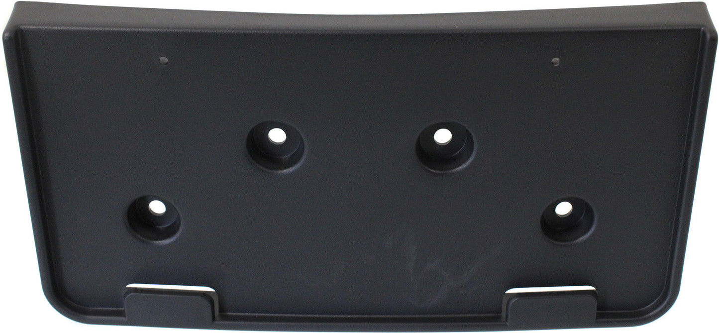 MALIBU 06-08 FRONT LICENSE PLATE BRACKET, Black (6th Gen)
