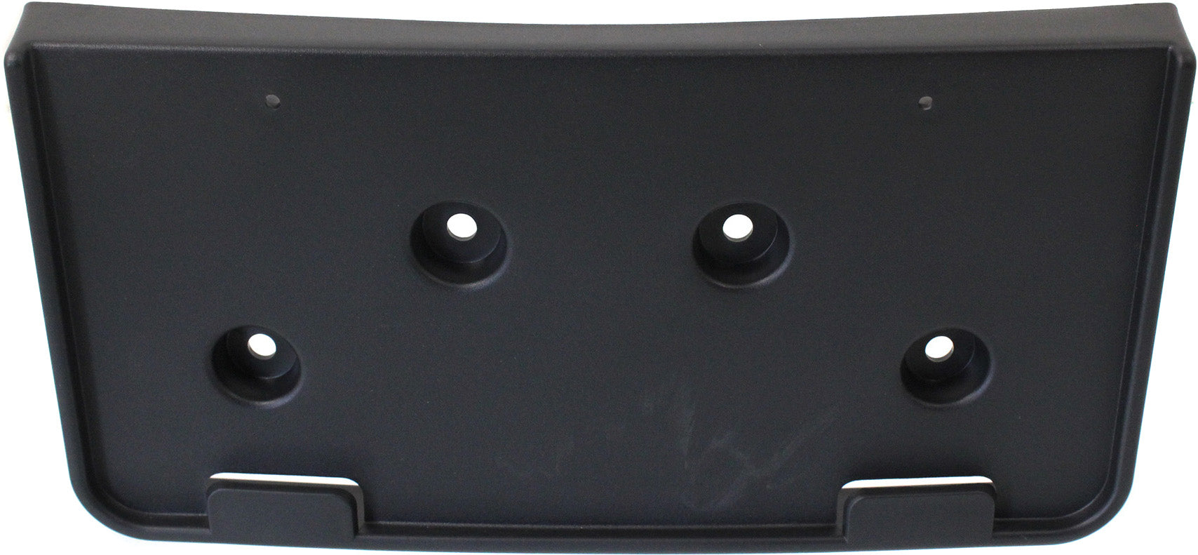 MALIBU 06-08 FRONT LICENSE PLATE BRACKET, Black (6th Gen)