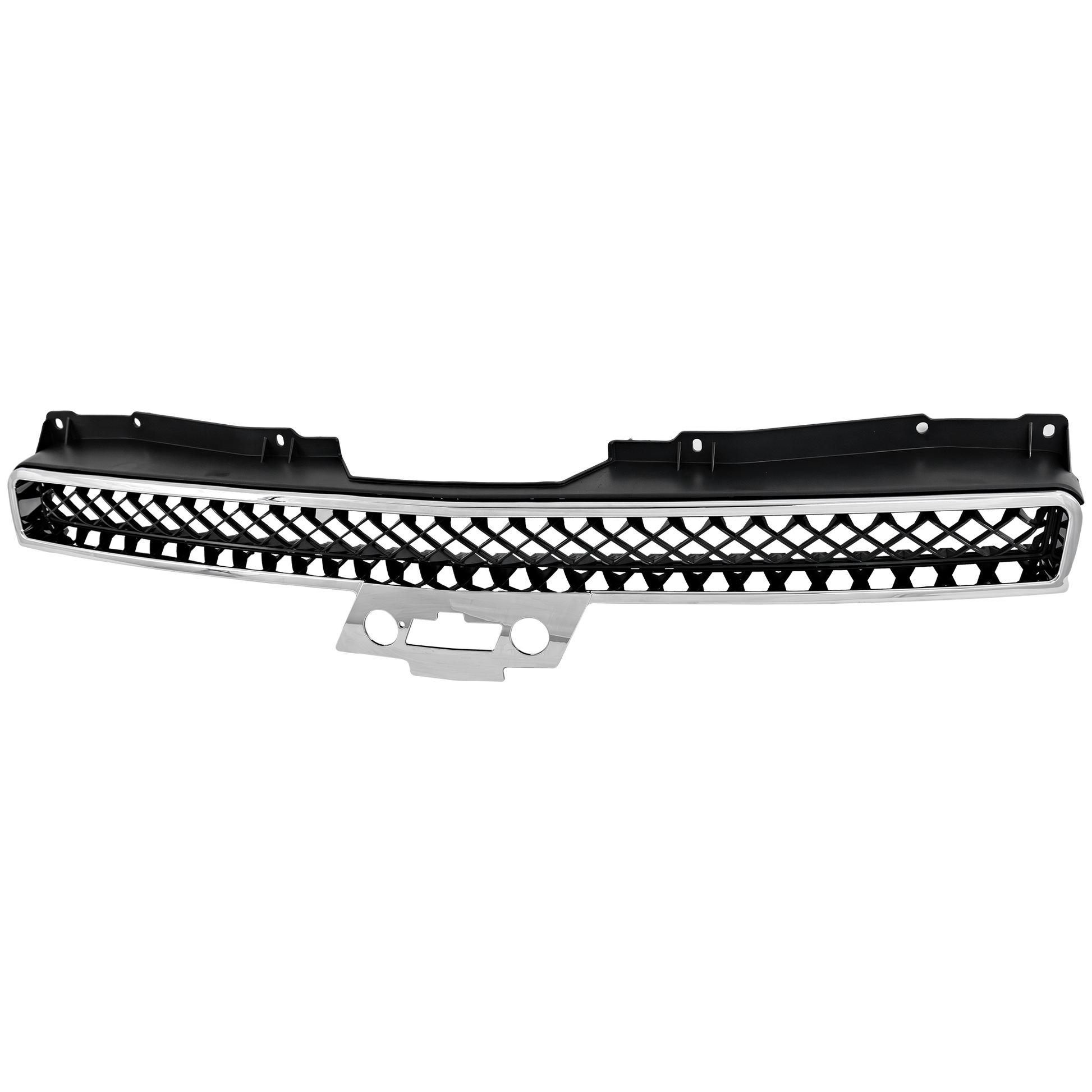 TAHOE 07-14/AVALANCHE 07-13 GRILLE, Upper, Plastic, Chrome Shell/ Black Insert
