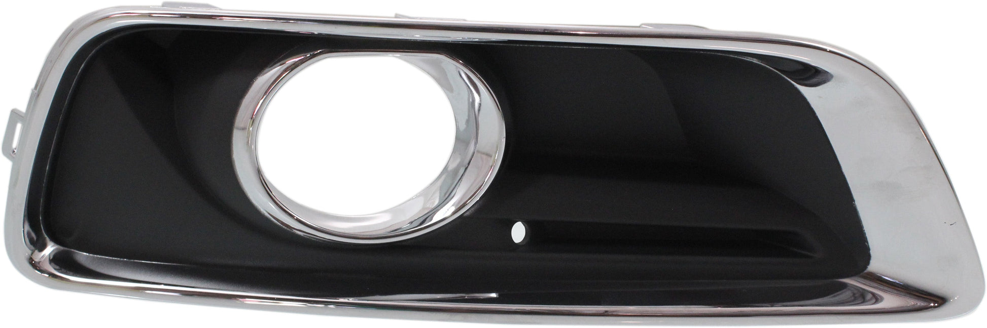 MALIBU 13-15/MALIBU LIMITED 16-16 FRONT FOG LAMP MOLDING RH, Black, w/ Chrome Trim