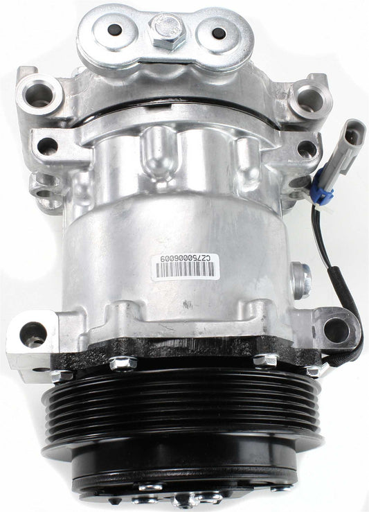 EXPRESS VAN 96-02 / BLAZER 99-05 A/C COMPRESSOR, New, 6-groove belt, 0.88 in. belt width