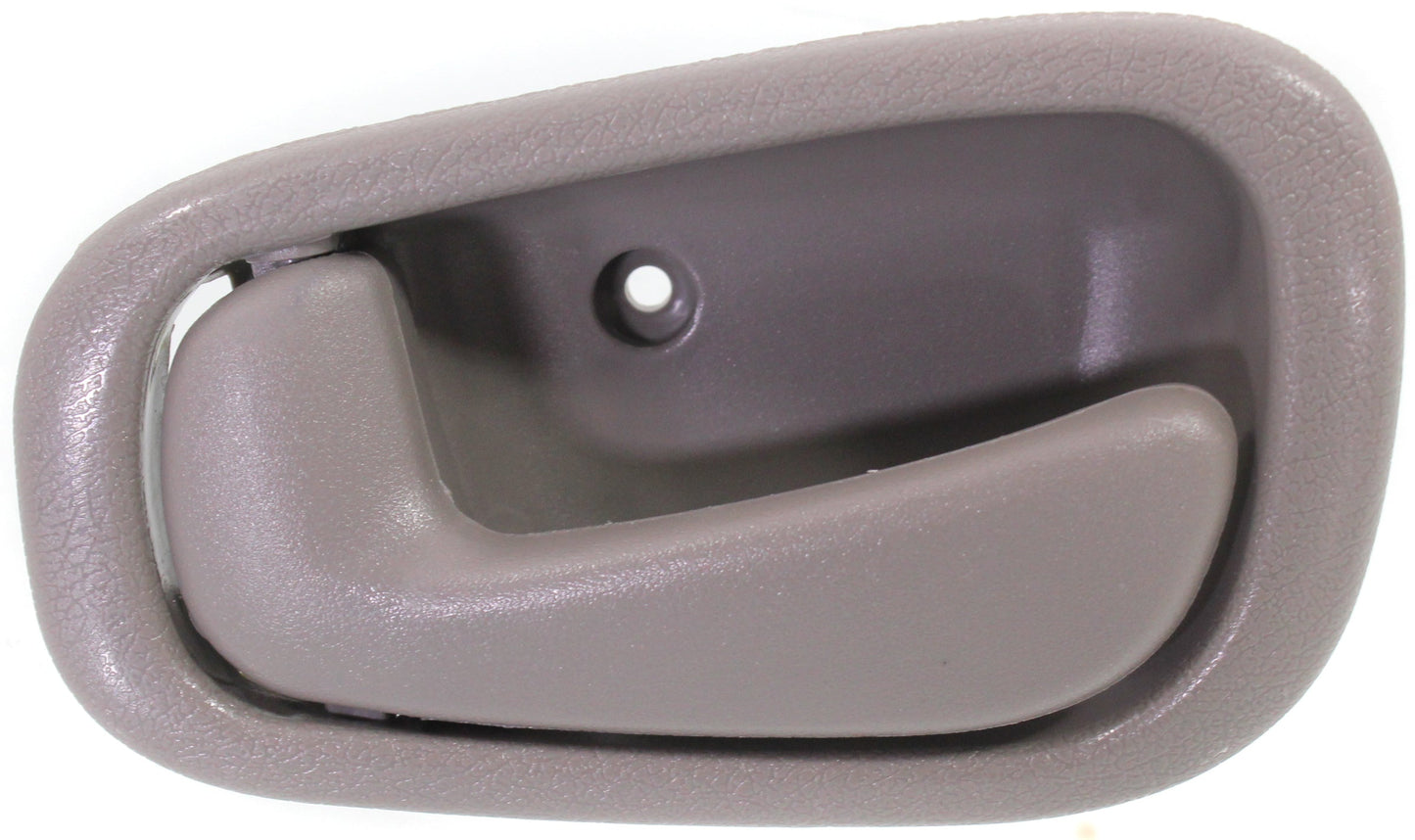 COROLLA/PRIZM 98-02 FRONT INTERIOR DOOR HANDLE LH, Gray, Manual Lock, w/o Lock Hole (=REAR)