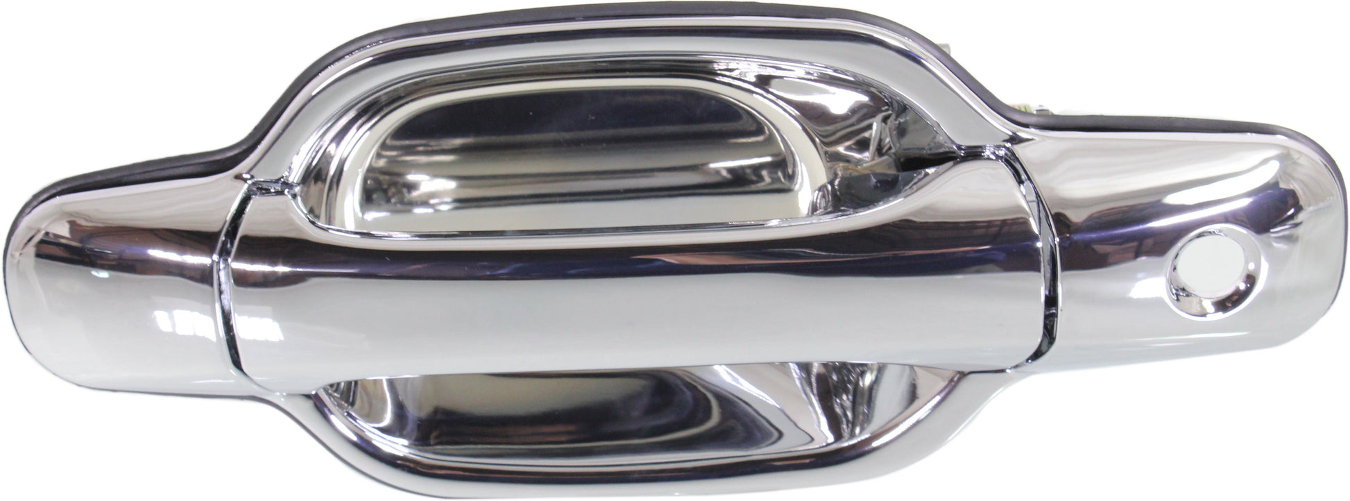 CANYON/COLORADO 04-12 FRONT EXTERIOR DOOR HANDLE LH, All Chrome, w/ Keyhole, Plastic