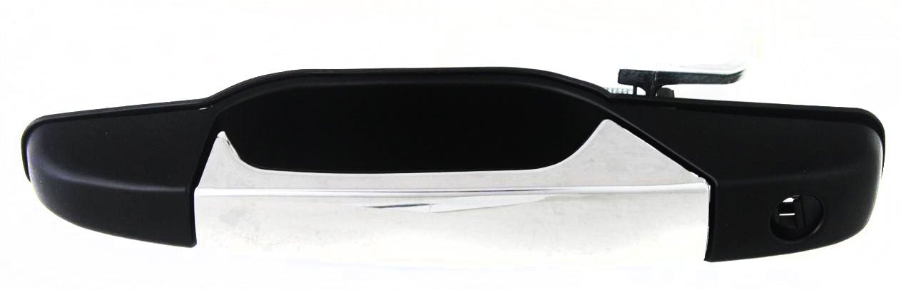 SILVERADO/SIERRA 1500 07-13/2500 HD/3500 HD 07-14 FRONT EXTERIOR DOOR HANDLE LH, Chrome Lvr+Prmd Hsg, w/ Keyhole, Excludes 2007 Classic