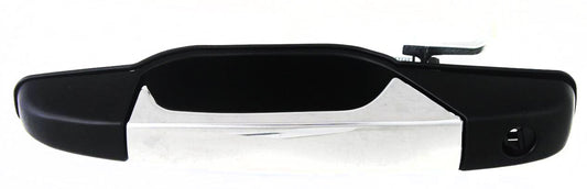 SILVERADO/SIERRA 1500 07-13/2500 HD/3500 HD 07-14 FRONT EXTERIOR DOOR HANDLE LH, Chrome Lvr+Prmd Hsg, w/ Keyhole, Excludes 2007 Classic