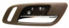 SILVERADO/SIERRA 1500 07-13 / 2500 HD/3500 HD 07-14 FRONT INTERIOR DOOR HANDLE RH, Chrme Lvr and Brwn Hsg., w/o Hole, Excludes 2007 Classic