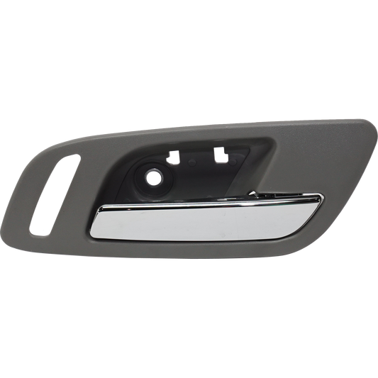 SILVERADO/SIERRA 1500 07-13 / 2500 HD/3500 HD 07-14 FRONT INTERIOR DOOR HANDLE RH, Chrme Lvr and Gray Hsg., w/ Hole, Excludes 2007 Classic