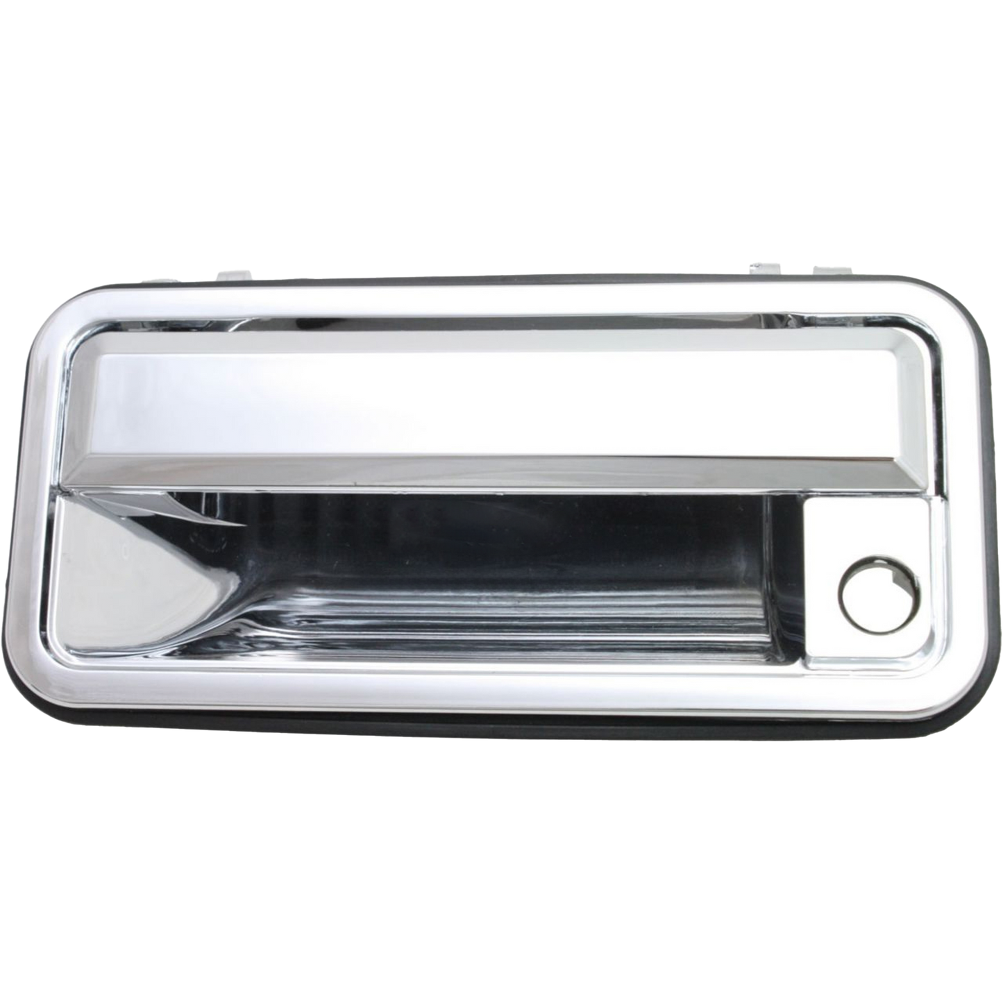 C/K FULL SIZE P/U 88-02 FRONT EXTERIOR DOOR HANDLE LH, All Chrome (Plastic)