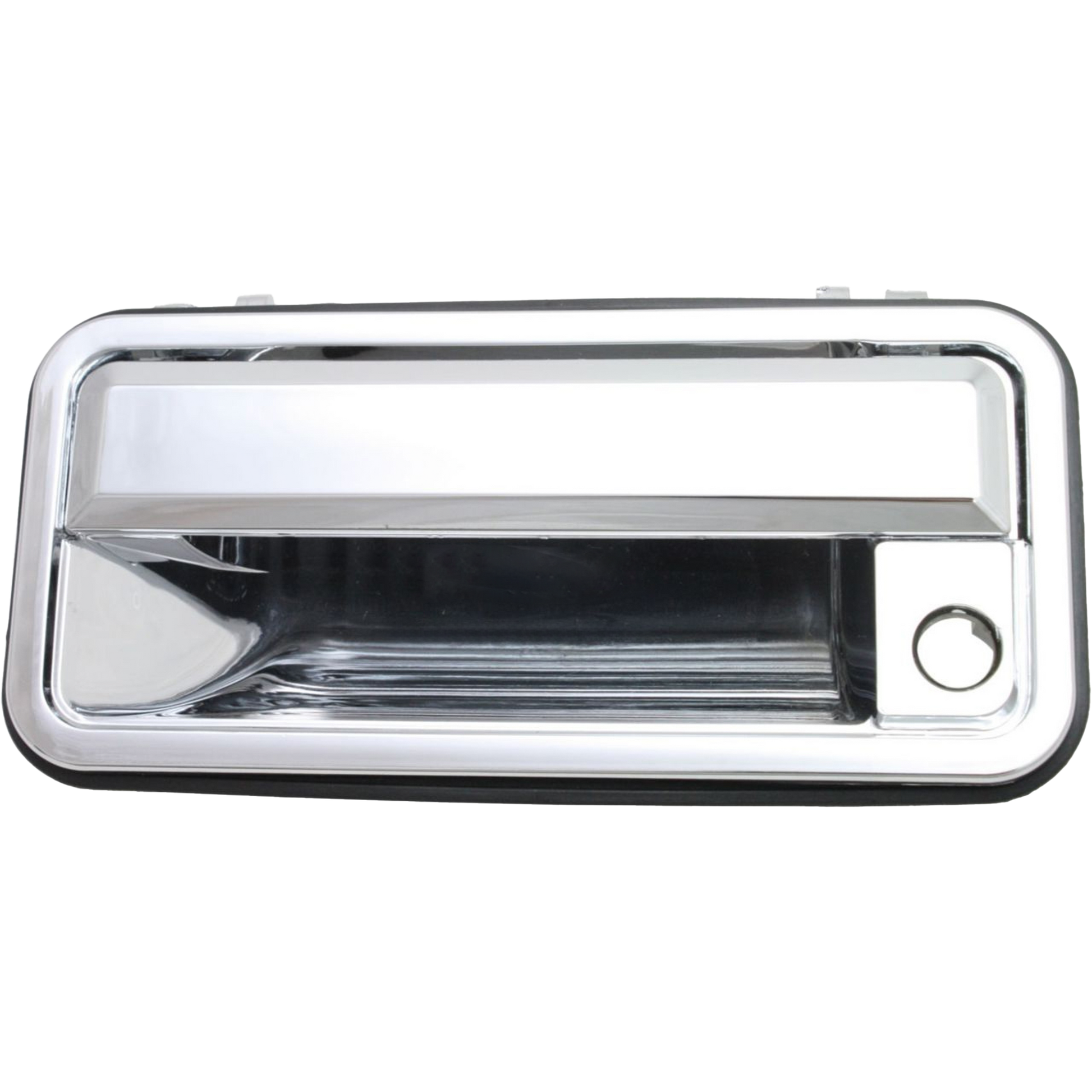 C/K FULL SIZE P/U 88-02 FRONT EXTERIOR DOOR HANDLE LH, All Chrome (Plastic)