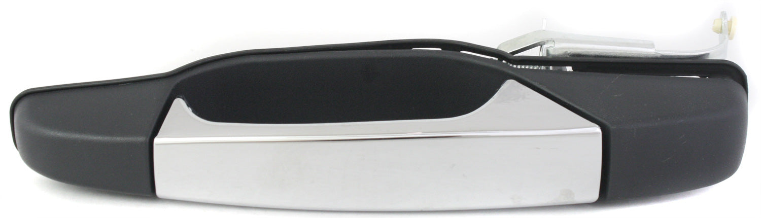 SILVERADO/SIERRA 1500 07-13/2500 HD/3500 HD 07-14 REAR EXTERIOR DOOR HANDLE LH, Chrome Lvr+Txtrd Blk Hsg, Excludes 2007 Classic