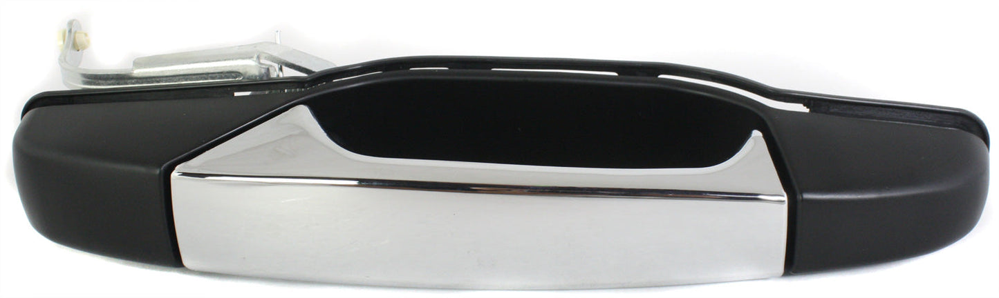 SILVERADO/SIERRA 1500 07-13/2500 HD/3500 HD 07-14 REAR EXTERIOR DOOR HANDLE RH, Chrome Lever+Primed Housing, Excludes 2007 Classic