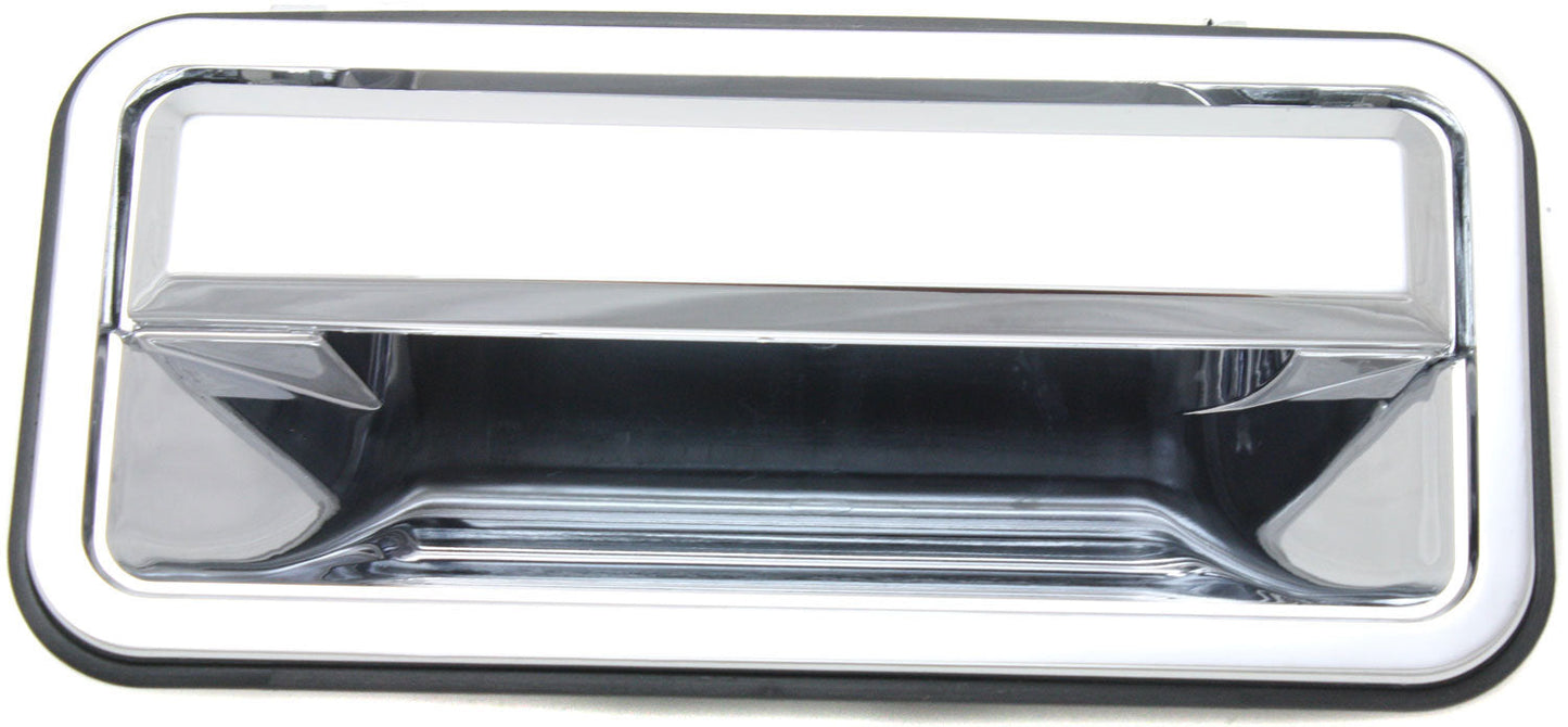 C/K FULL SIZE P/U 92-00 REAR EXTERIOR DOOR HANDLE RH, All Chrome (Plastic)