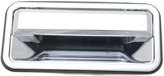 C/K FULL SIZE P/U 92-00 REAR EXTERIOR DOOR HANDLE RH, All Chrome (Plastic)