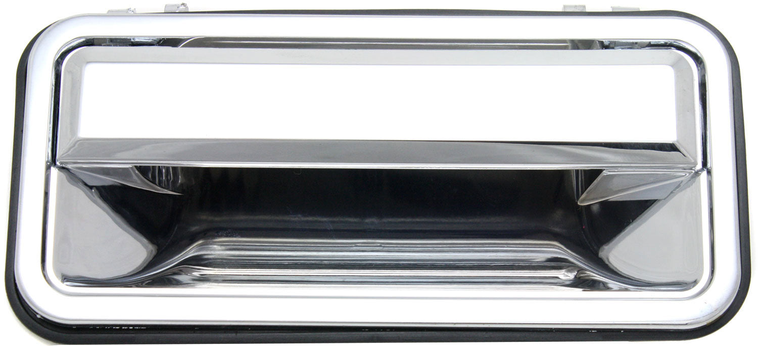 C/K FULL SIZE P/U 92-00 REAR EXTERIOR DOOR HANDLE LH, All Chrome (Plastic)