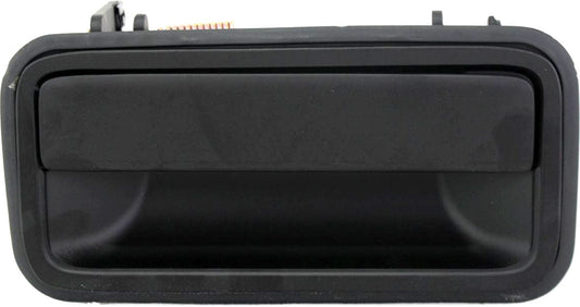 C/K FULL SIZE P/U 92-00 REAR EXTERIOR DOOR HANDLE RH, Smooth Black (Zinc)