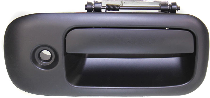 EXPRESS/SAVANA VAN 03-09 REAR EXTERIOR DOOR HANDLE RH, Side Hinged Door, Smooth Black