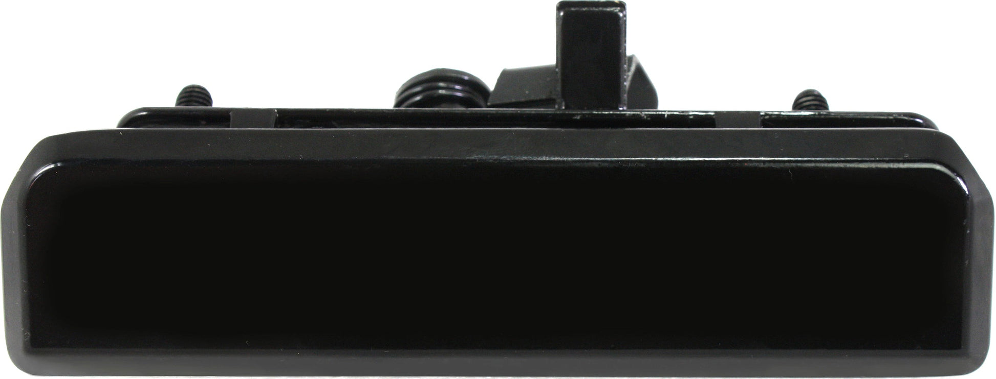 ASTRO/SAFARI 92-05 REAR EXTERIOR DOOR HANDLE, Back Door, Plastic Rod Retainer, Smooth Black, Split Type Door