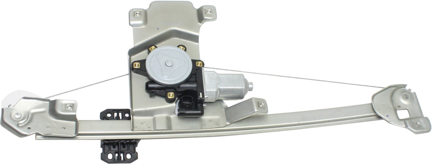 CANYON/COLORADO 04-12 REAR WINDOW REGULATOR LH, Power, w/ Motor, Crew Cab