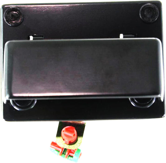 ASTRO/SAFARI 98-05/EXPRESS/SAVANA 98-20 REAR EXTERIOR DOOR HANDLE RH, Back Door, Blk, w/o Key Hole, Latch Ctrl Release, Split Type Door