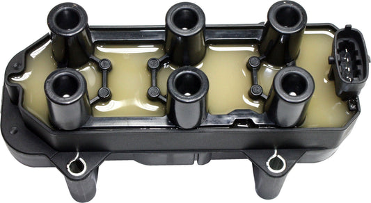 CATERA 97-98 IGNITION COIL, 12 Volts, Blade Type, 4 Male Terminals