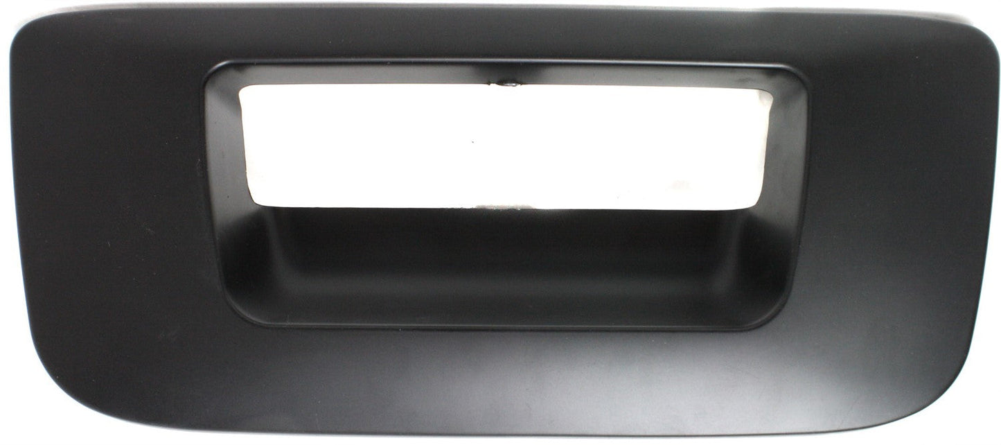 SILVERADO/SIERRA 1500 07-13 / 2500/3500 HD 07-14 TAILGATE HANDLE BEZEL, Outside, Primed, w/o Cam, w/o Keyhole, Excludes 2007 Classic