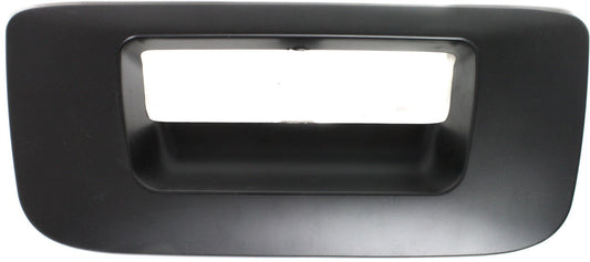 SILVERADO/SIERRA 1500 07-13 / 2500/3500 HD 07-14 TAILGATE HANDLE BEZEL, Outside, Primed, w/o Cam, w/o Keyhole, Excludes 2007 Classic