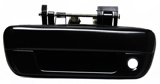 COLORADO 04-12 TAILGATE HANDLE, w/ Keyhole, Smooth Black