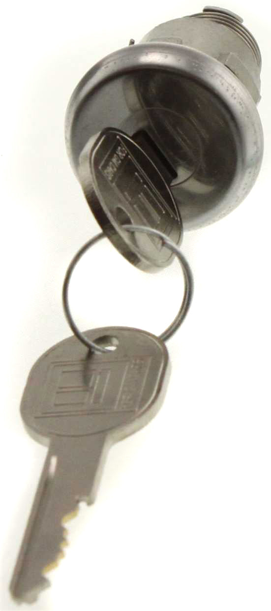 FLEETWOOD 64-96 TRUNK LOCK, Chrome, Keys included
