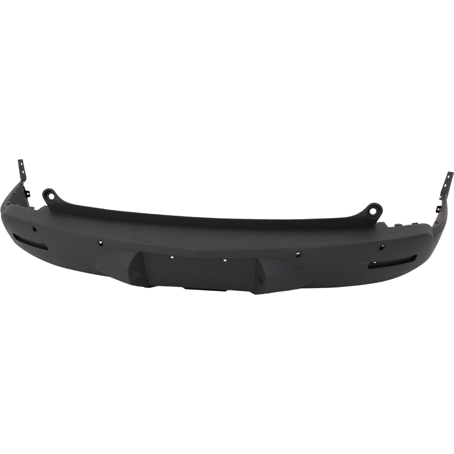 TRAVERSE 09-12 REAR BUMPER COVER, Textured, w/ ROS Holes and Single Exh Hole