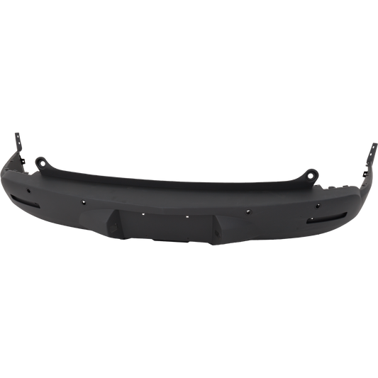TRAVERSE 09-12 REAR BUMPER COVER, Textured, w/ ROS Holes and Single Exh Hole