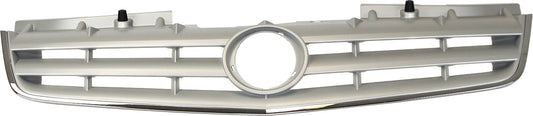 STS 05-07 GRILLEPainted Gray Shell and Insertw/ Adaptive Cruise Control