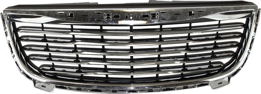TOWN AND COUNTRY 11-16 GRILLE, Plastic, Chrome Shell/Textured Black Insert