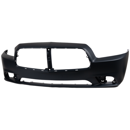 CHARGER 11-14 FRONT BUMPER COVER, Primed, w/ Adaptive Cruise Control
