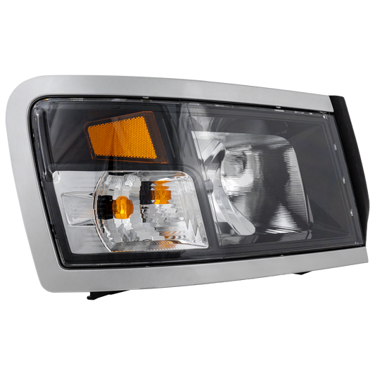 DAKOTA 08-11 HEAD LAMP RH, Assembly, Halogen, Black Interior