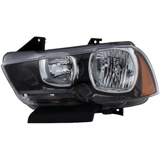 CHARGER 11-14 HEAD LAMP LH, Assembly, Halogen