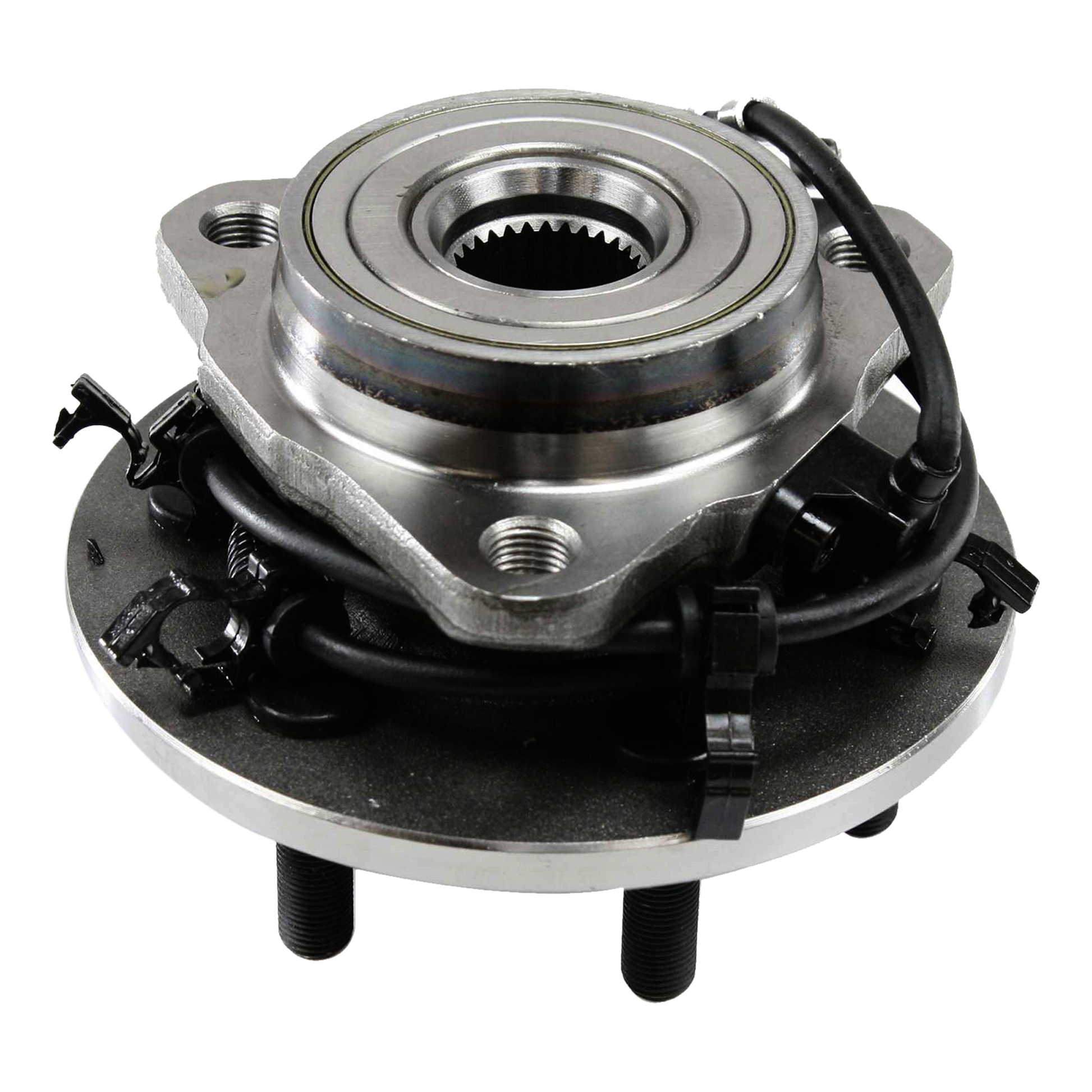 DAKOTA 97-04 FRONT HUB ASSEMBLY LH, 6 Studs, 4WD, 4-Wheel ABS