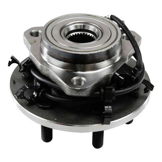 DAKOTA 97-04 FRONT HUB ASSEMBLY LH, 6 Studs, 4WD, 4-Wheel ABS