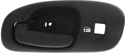 INTREPID 98-04 FRONT INTERIOR DOOR HANDLE LH, Black