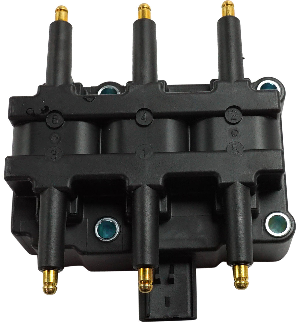 GRAND CARAVAN 01-10 IGNITION COIL, Assembly, 12 V, 4-Blade Terminal Type, Distributorless Mounting