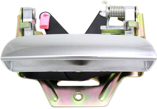 DAKOTA 97-11/RAIDER 06-09 TAILGATE HANDLE LEVER, All Chrome, w/o Keyhole, Plastic
