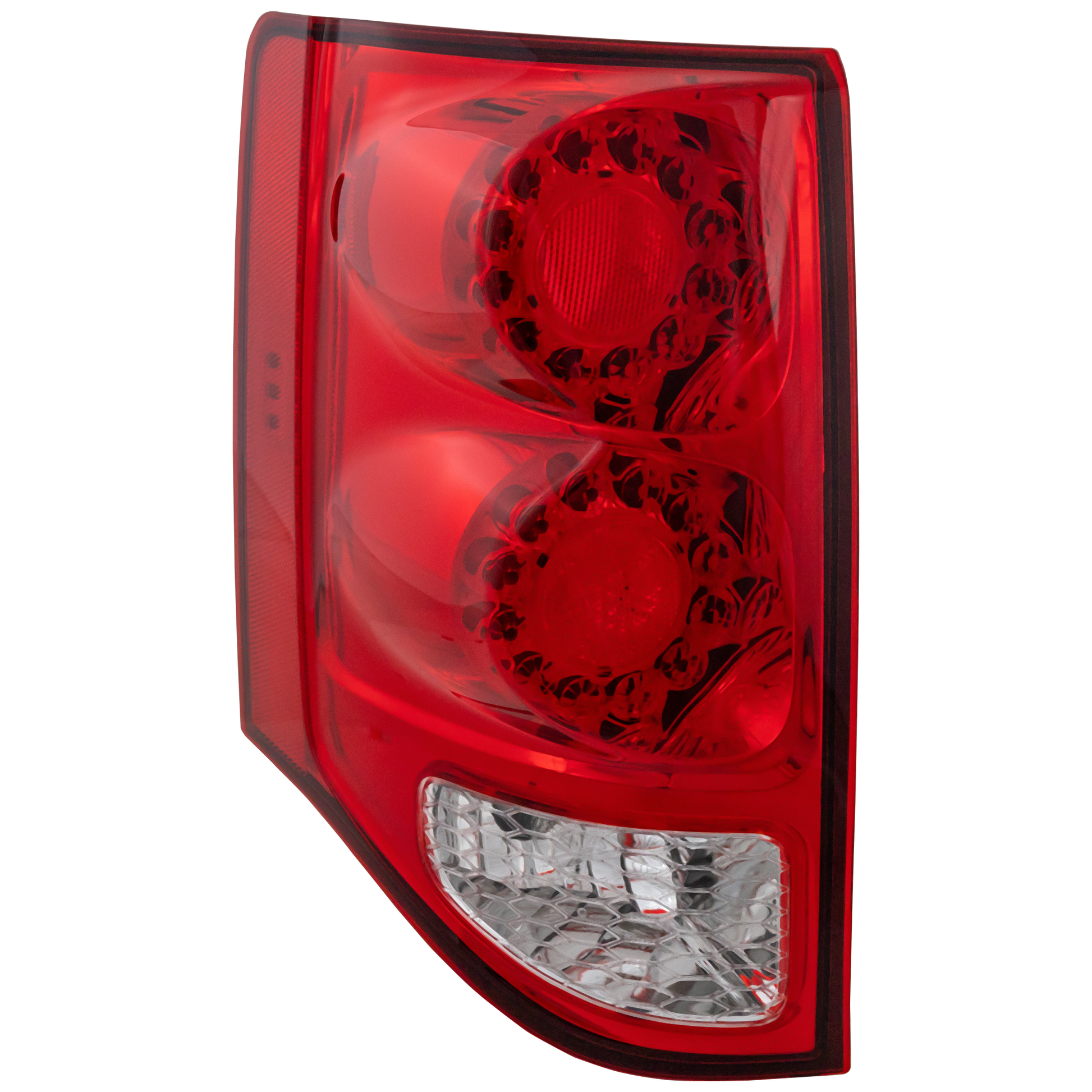 GRAND CARAVAN 11-20 TAIL LAMP LH, Assembly, Red and Clear Lens - CAPA