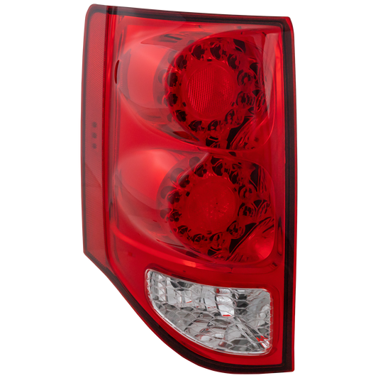 GRAND CARAVAN 11-20 TAIL LAMP LH, Assembly, Red and Clear Lens - CAPA
