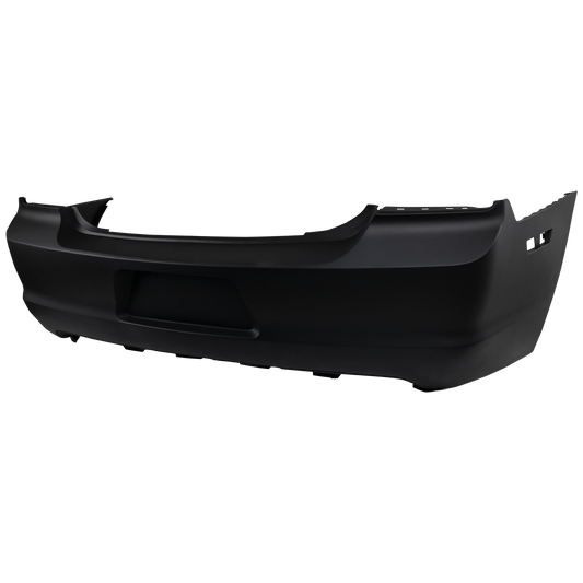 CHARGER 11-14 REAR BUMPER COVER, Primed, w/o Parking Aid Sensor Holes, (Exc. SRT8 Model)