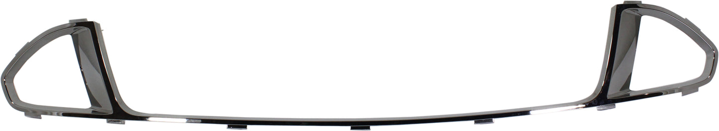 FUSION 11-12 FRONT BUMPER GRILLE MOLDING, Chrome/Black, Sport Model