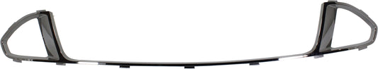 FUSION 11-12 FRONT BUMPER GRILLE MOLDING, Chrome/Black, Sport Model