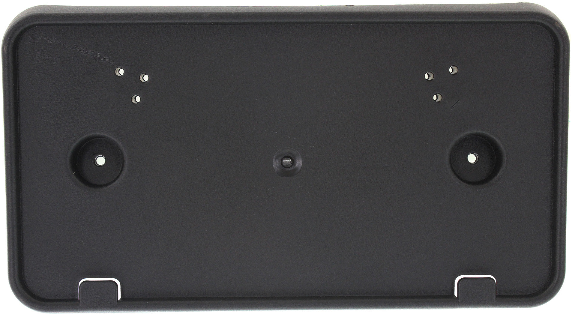 EDGE 11-14 FRONT LICENSE PLATE BRACKET, Textured (Black)