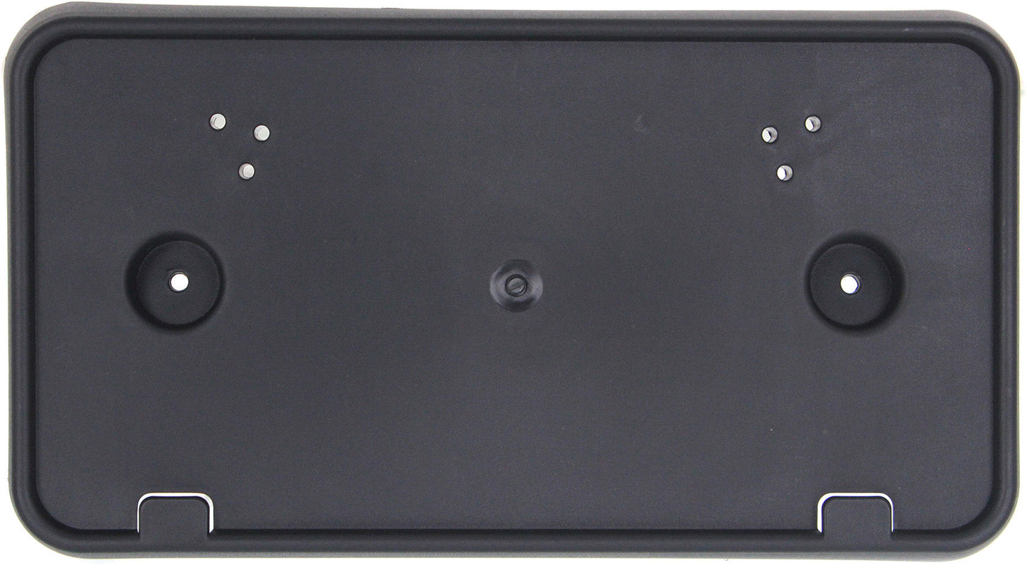 EXPLORER 11-15 FRONT LICENSE PLATE BRACKET, Textured Black